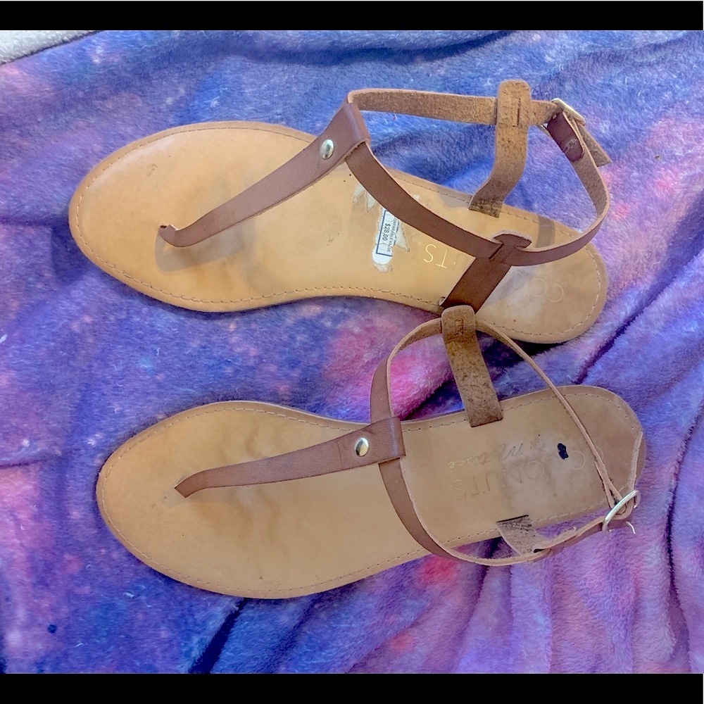 Strappy Brown Sandals